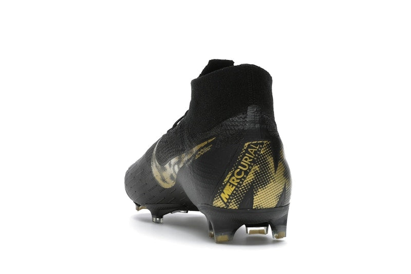 Nike Mercurial Superfly 6 Elite FG Black Metallic Gold