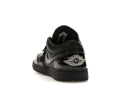 Jordan 1 Low SE Patent Elephant Black (Women's)