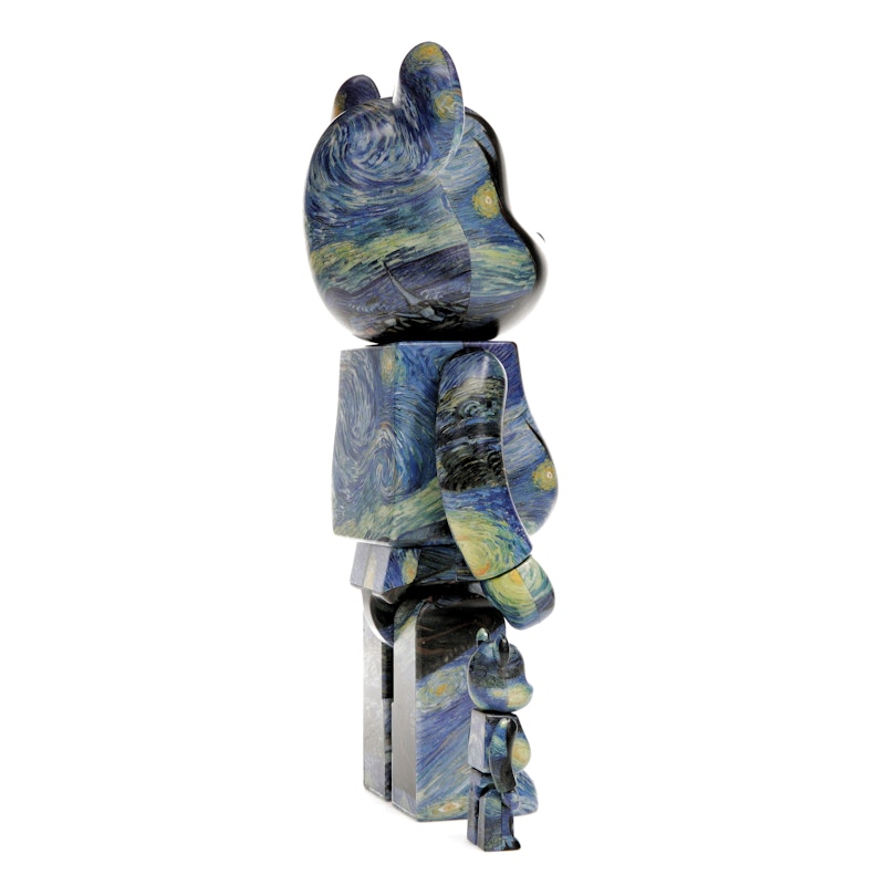 Bearbrick Vincent van Gogh The Starry Night 100% & 400% Set