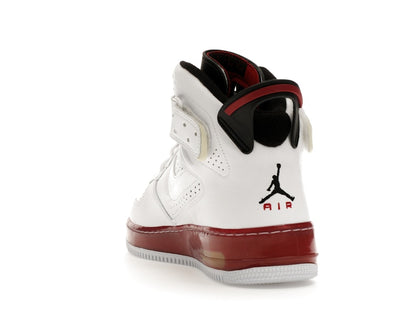 Jordan Fusion 6 Varsity White Red