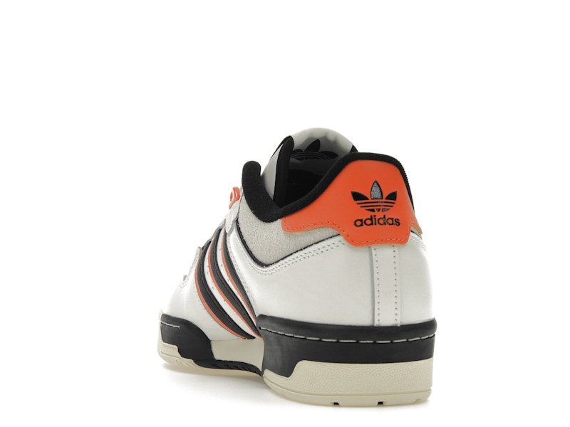 adidas Rivalry 86 Low White Black Semi Impact Orange