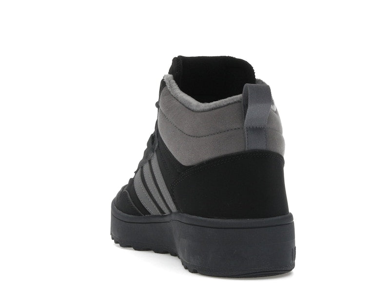 adidas Hoops 4.0 Mid Black Grey Four