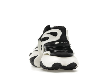 Balmain Unicorn Low-Top Black White