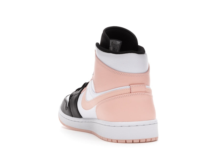 Jordan 1 Mid Arctic Orange Black Toe