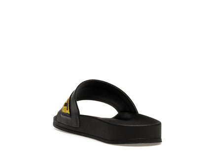 OFF-WHITE Industrial Belt Slides Black Yellow