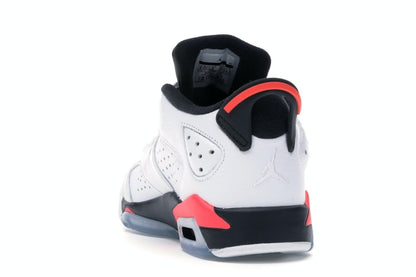 Jordan 6 Retro Low White Infrared 23 Black (GS)