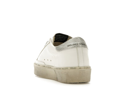 Golden Goose Hi Star White Silver (Women's)