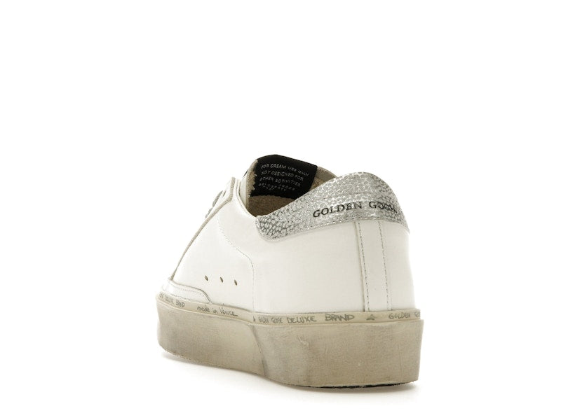 Golden Goose Hi Star White Silver (Women's)
