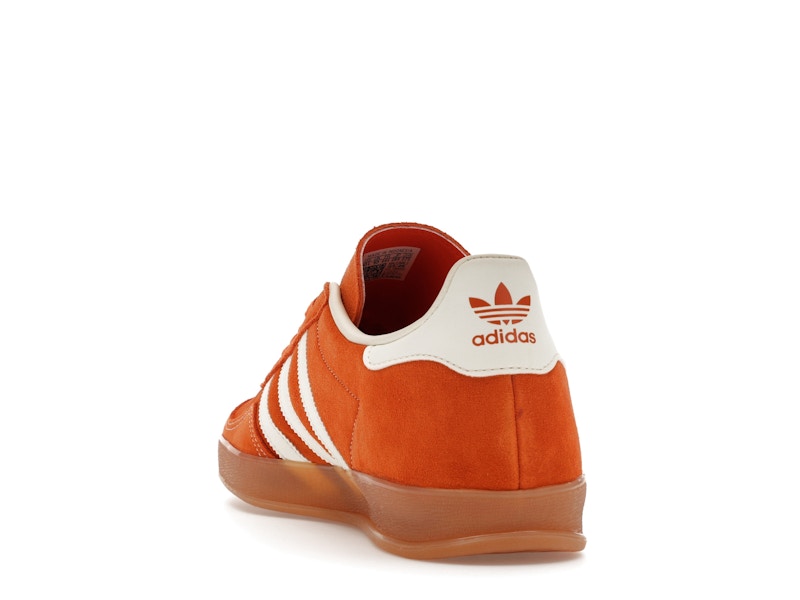 adidas Gazelle Indoor Orange Off White Gold Metallic