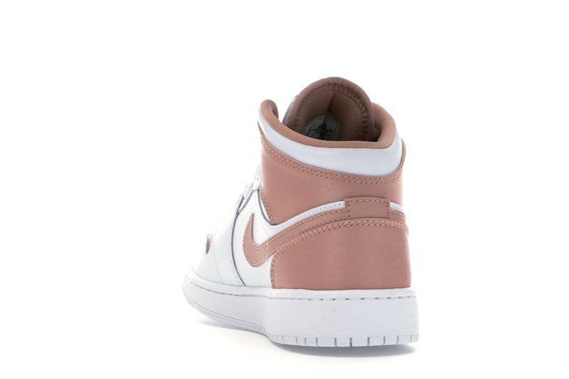 Jordan 1 Mid White Rose Gold (GS)
