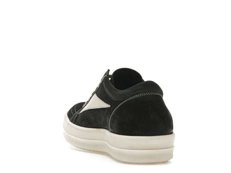 Rick Owens Luxor Vintage Sneaks Black Milk