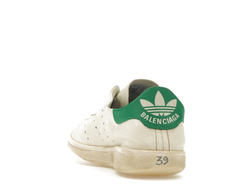 Balenciaga x adidas Stan Smith Worn-Out White Green (Women's)