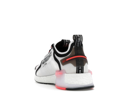 adidas NMD R1 V3 White Matte Silver Crimson