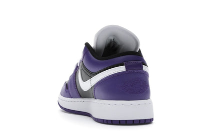 Jordan 1 Low Court Purple Black (GS)