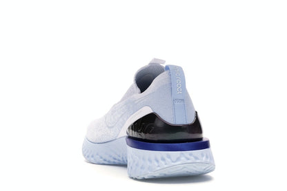 Nike Epic React Moc Flyknit White Hydrogen Blue