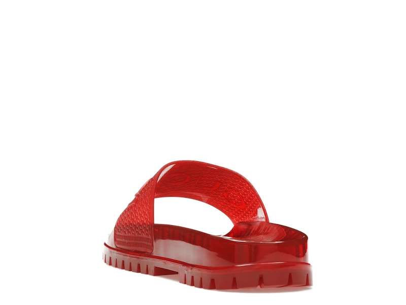 adidas x Gucci Adilette Slide Red