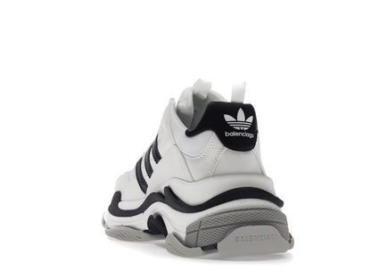 Balenciaga x adidas Triple S White Black