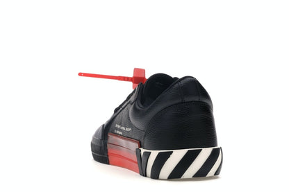 OFF-WHITE Vulc Low Black Leather FW19