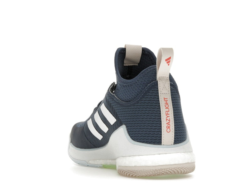 adidas Crazyflight Mid Preloved Ink Cloud White Sky Tint (Women's)