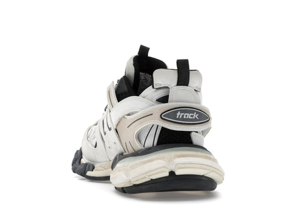 Balenciaga Track Worn Out In White Black