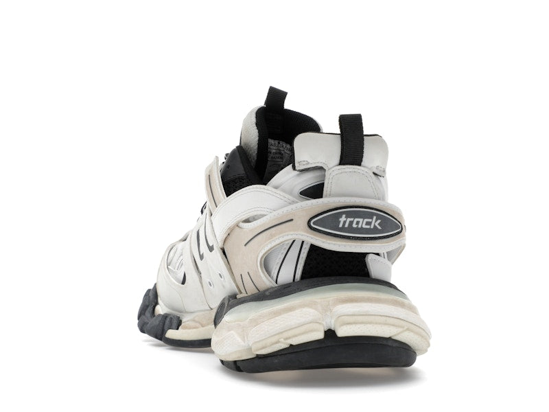 Balenciaga Track Worn Out In White Black