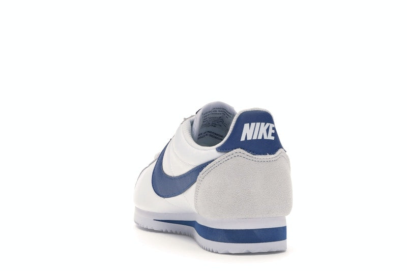 Nike Classic Cortez Nylon White Gym Blue