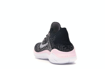 Nike Free RN Flyknit 2018 Black Pink Foam (Women's)