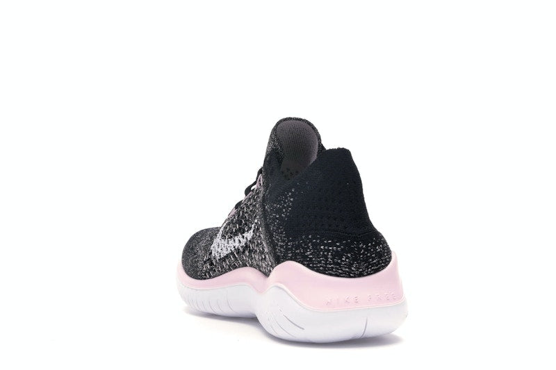 Nike Free RN Flyknit 2018 Black Pink Foam (Women's)