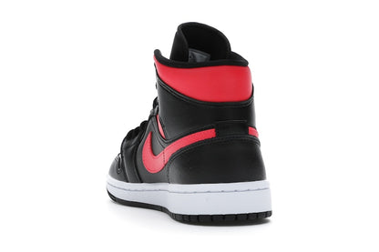 Jordan 1 Mid Black Siren Red (Women's)