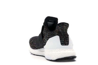 adidas Ultra Boost 4.0 Black Multi-Color White Heel Cage