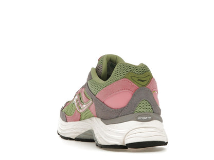 Saucony ProGrid Omni 9 Premium Grey Green Pink