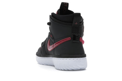 Jordan 1 High React Black Noble Red