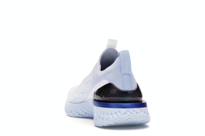 Nike Epic Phantom React Flyknit White Hydrogen Blue (Women's)