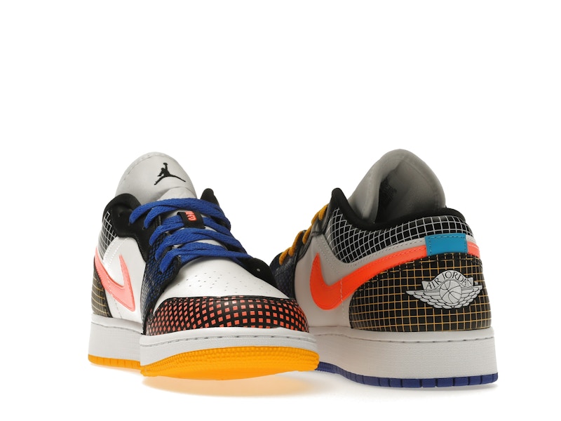 Jordan 1 Low MMD Multi-Color Grid (GS)