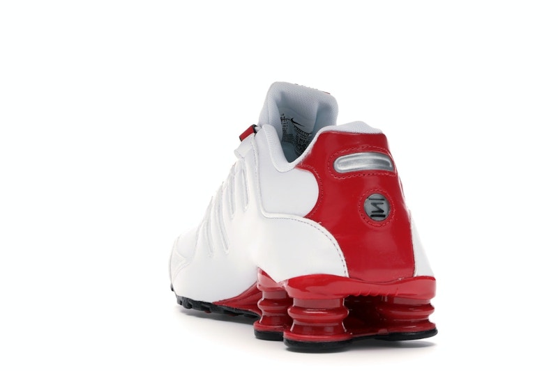 Nike Shox NZ White University Red