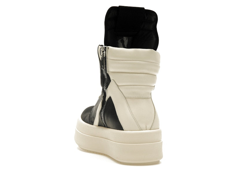 Rick Owens Mega Bumper Geobasket Black Milk