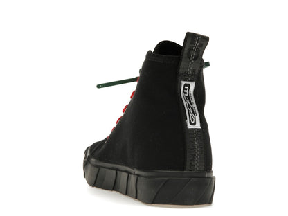 OFF-WHITE Vulcanized Hi Canvas Black Red
