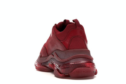Balenciaga Triple S Burgundy Red