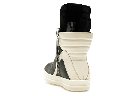Rick Owens Lido Geobasket Black Milk