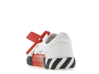 OFF-WHITE Vulcanized Low White Blue Canvas