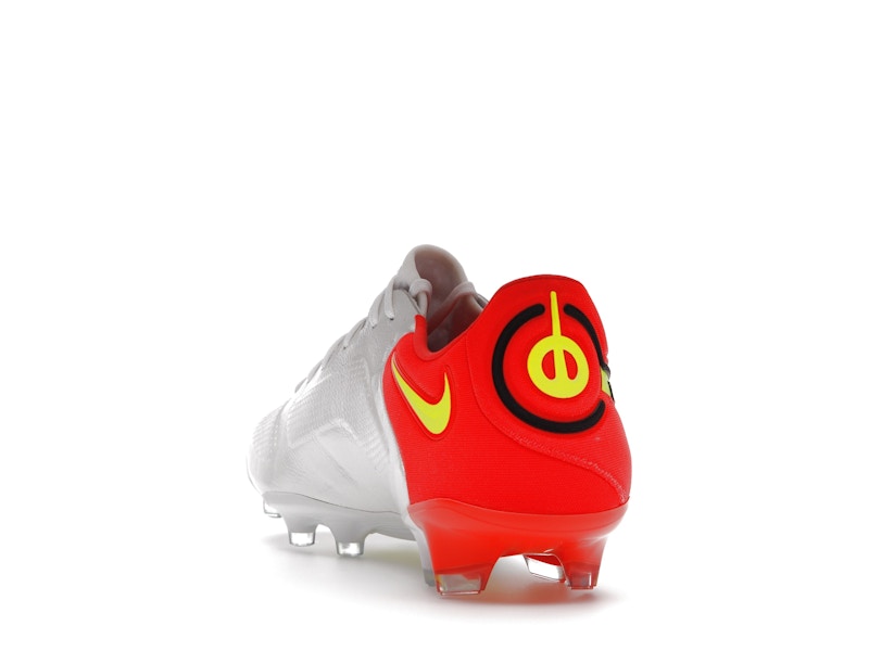 Nike Tiempo Legend 9 Elite FG White Bright Crimson Volt