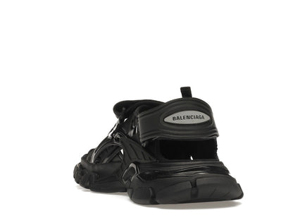 Balenciaga Track Sandal Black
