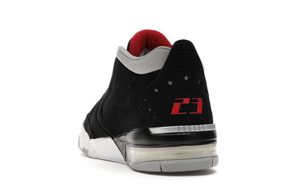 Jordan Big Fund Black Metallic Silver University Red