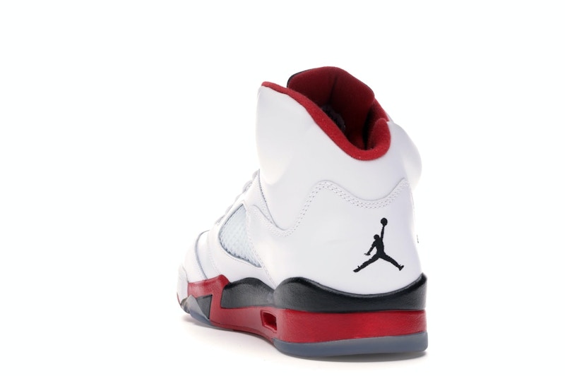 Jordan 5 Retro Fire Red Black Tongue (2013)
