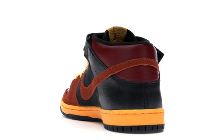Nike SB Dunk Mid Ostrich Team Red