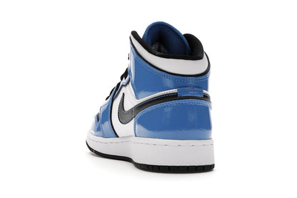 Jordan 1 Mid Signal Blue (GS)