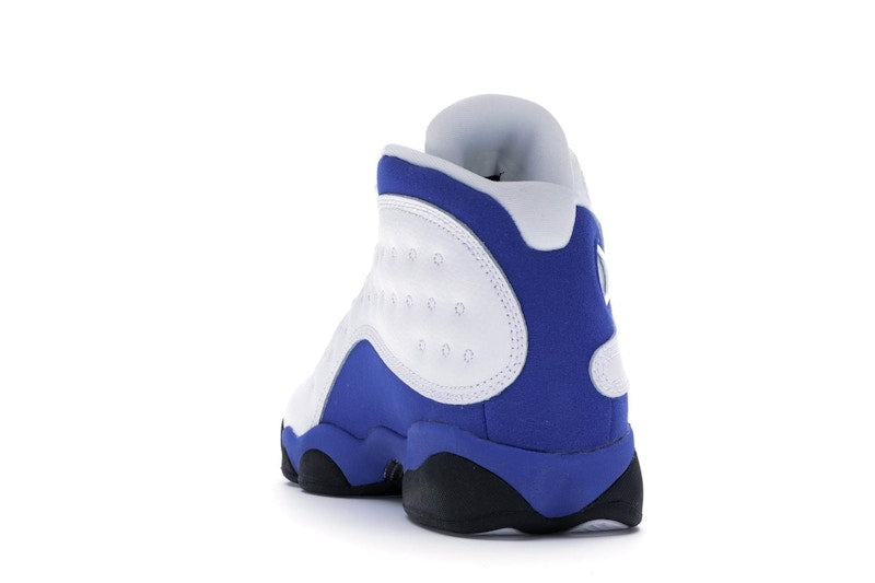 Jordan 13 Retro White Hyper Royal Black (GS)