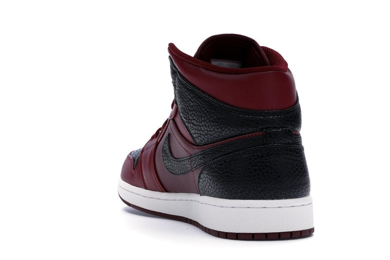 Jordan 1 Retro Mid Team Red Black