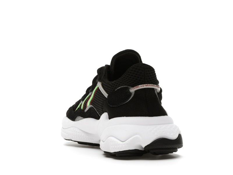 adidas Ozweego Core Black Solar Green (GS)