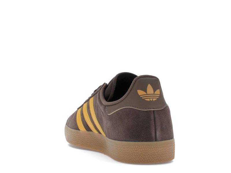 adidas Gazelle ADV Dark Brown Preloved Yellow